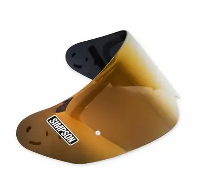 Simpson Safety Simpson Motorcycle Gold Shield Ghost/Speed