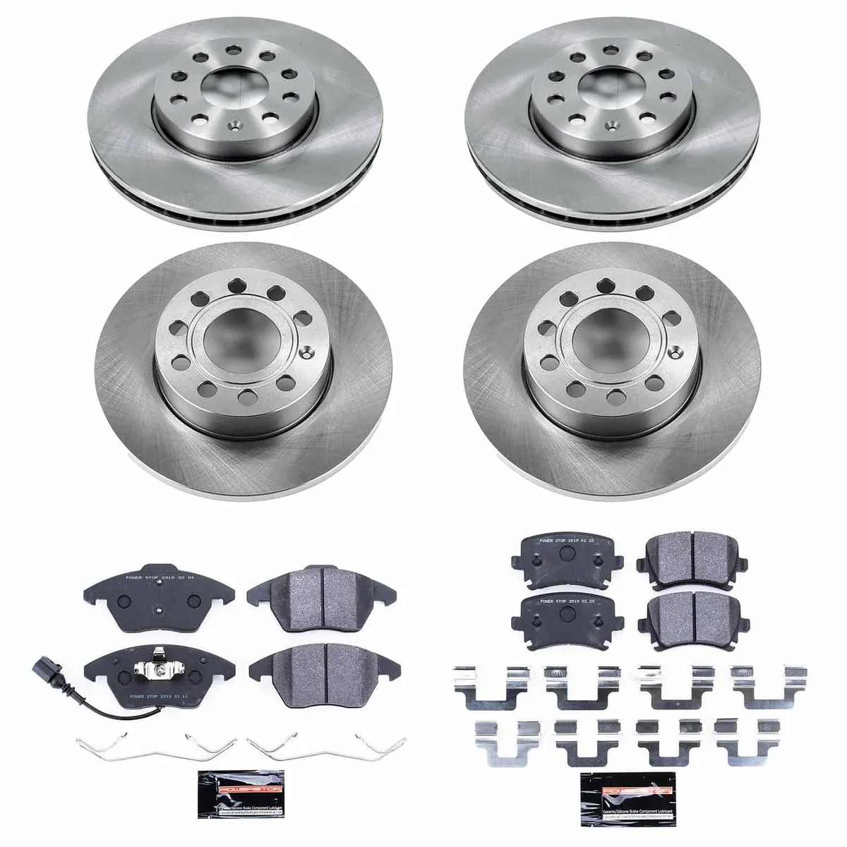 Track Day Spec Kit-Stage 2 Kit For Spec Racing Series/Advanced Track Day Enthusiasts: Rotors And Pads-For Use W/Race Tires product image