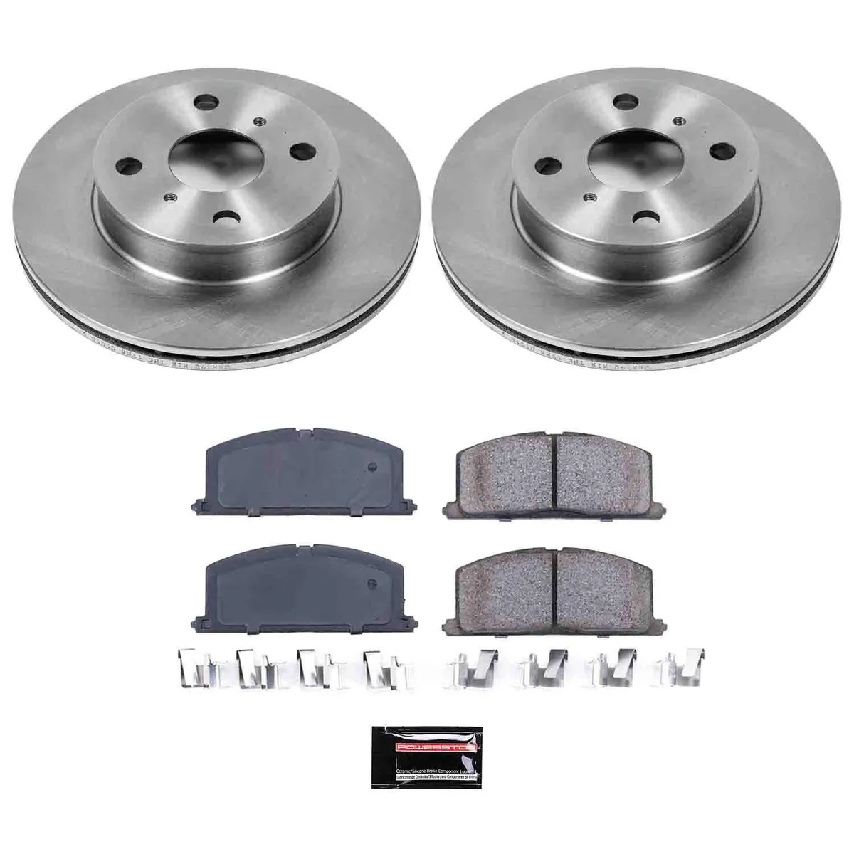Autospecialty Brake Kit Front 1990-1992 Geo Prizm 1989-1992 Toyota Corolla product image
