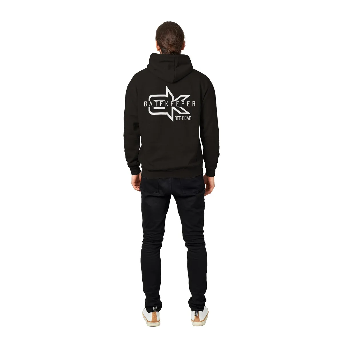 Gatekeeper Off-Road Premium Unisex Pullover Hoodie (B&W) product image