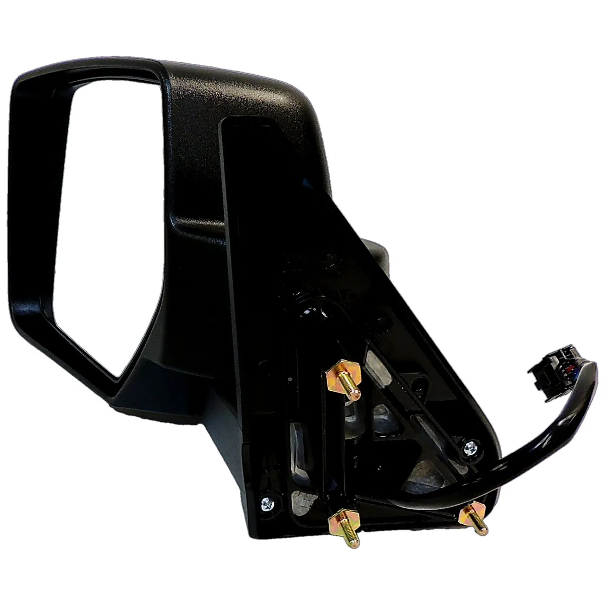 Door Mirror; Left; Power; Heated; Manual Fold-Away; Textured Black Finish; product image