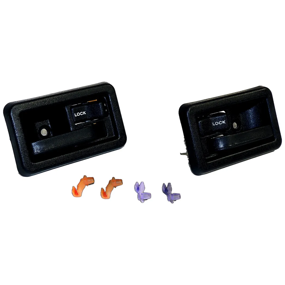 Interior Door Handle Kit For 19822006 Jeep Cjs YJ TJ w/ Full or Half Doors product image