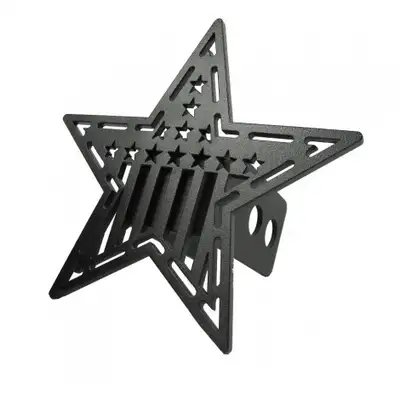 Rock-Slide Engineering Steel Hitch Star Cover Universal Rock Slide Engineering
