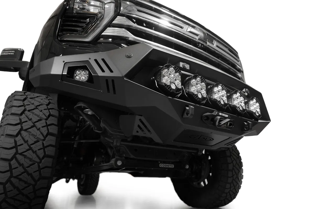 23c Silverado 2500/3500 Bomber HD Front Bumper W/ Winch Mount product image