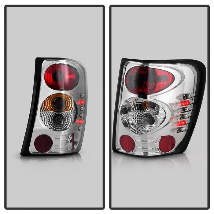 Jeep Grand Cherokee 99-04 Euro Style Tail Lights - Chrome product image