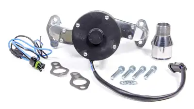 Proform Electric Engine Water Pump Aluminum Polished Finish Fits SB Chevy Engines Proform