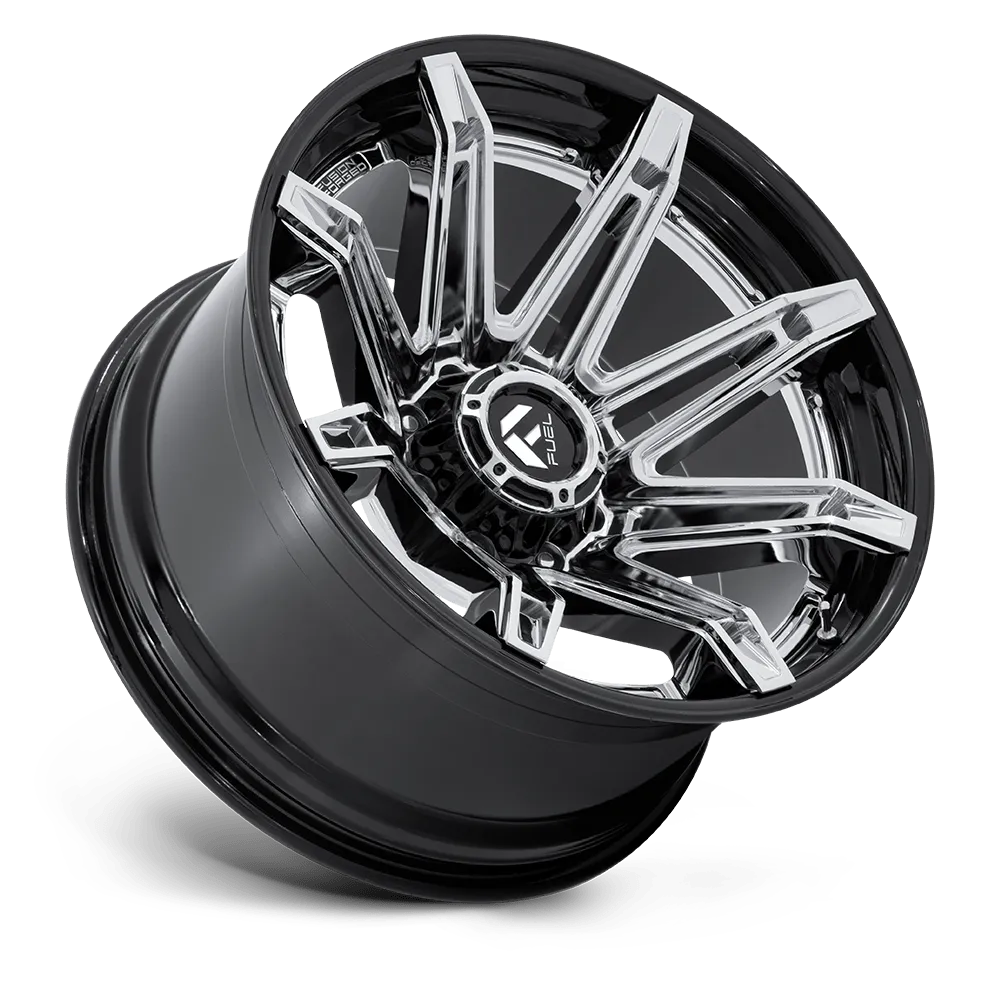 Fuel Wheels | Brawl | Chrome W/Gloss Black Lip product image