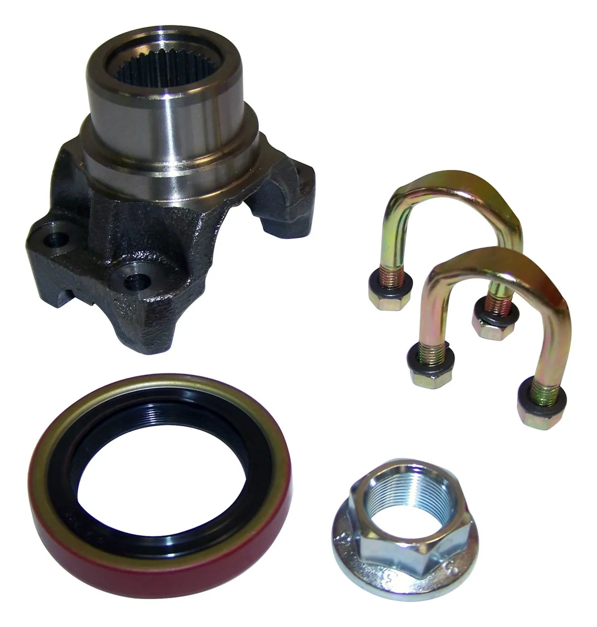 Crown Automotive Jeep Replacement AMC20YOKEUBK Yoke Kit for 76-86 Jeep CJ-5, CJ-7, CJ-8, 80-86 SJ, J-Series w/ AMC 20 Rear Axle product image