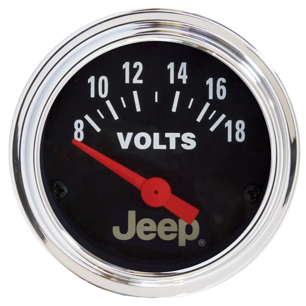Gauge, Voltmeter, 2 1/16", 18V, Elec, Jeep product image