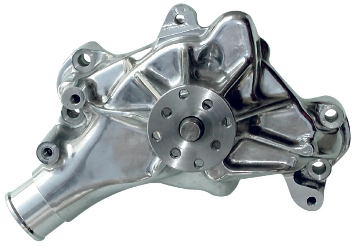 Engine Water Pump Mechanical Long Style High Flow Model Polished SB Chevy Proform product image