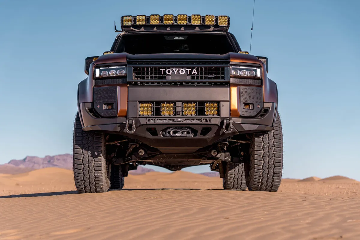 DV8 OFFROAD 2024-2026 Toyota Land Cruiser Spec Series Front Bumper FBTL4-02 product image