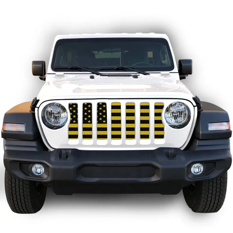 Yellows Collection American Flag Grille Inserts product image