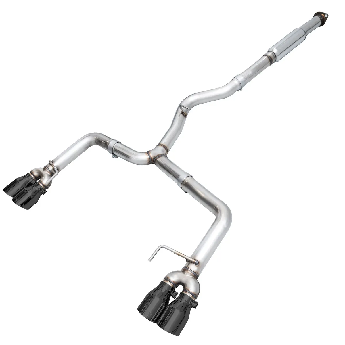 Awe Touring Edition Exhaust For va Sti / gv Wrx / gv Sti Sedan - Chrome Silver Quad Tips (102mm) product image