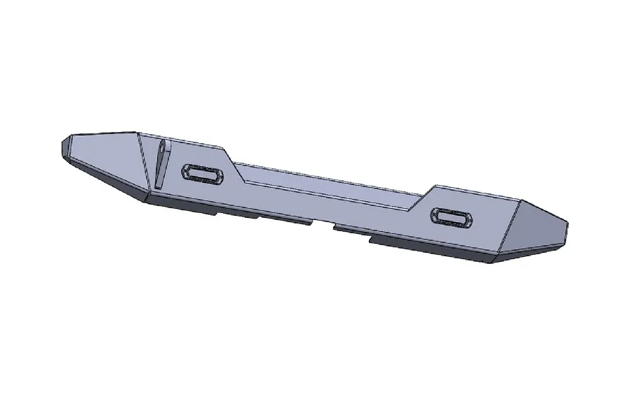 18c Wrangler Krawler Lite Bolt On Rear Bumper Raw product image