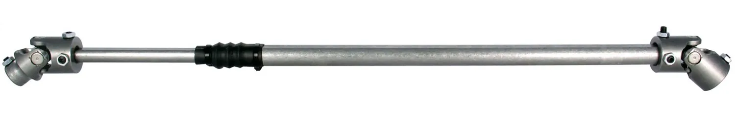 Borgeson - Steering Shaft - P/N: 000905 - 1976-1986 Jeep CJ heavy duty telescopic steel steering shaft. Connects from factory column to steering box. For Jeeps with manual steering. product image