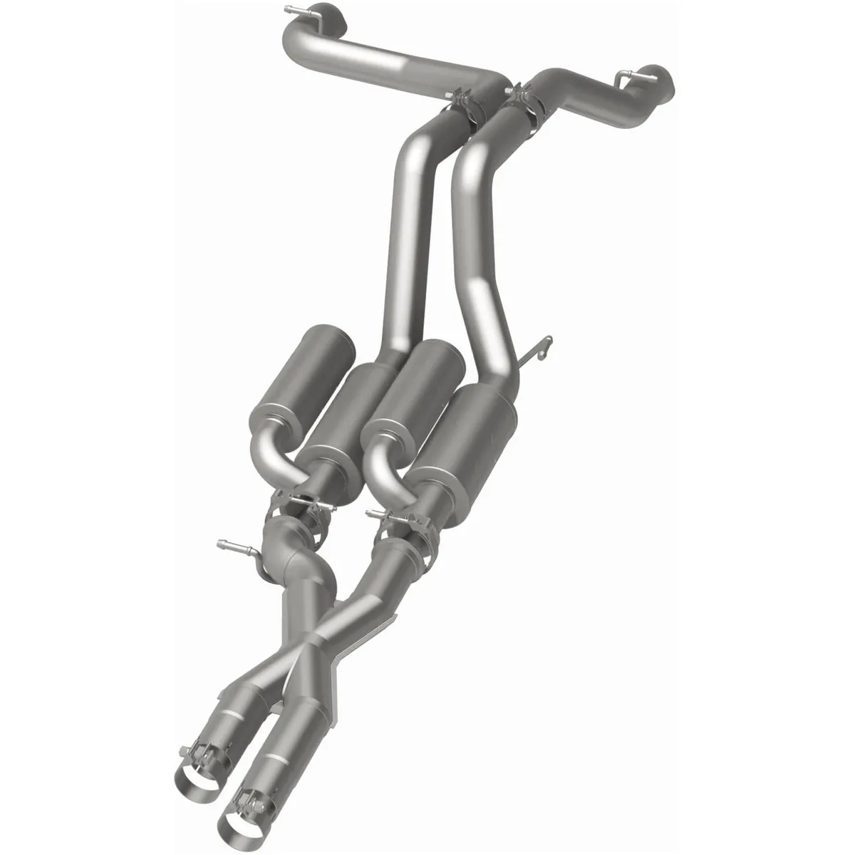 MagnaFlow 2021-2025 Jeep Wrangler Rock Crawler Series Cat-Back Performance Exhaust System product image