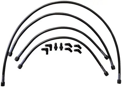 Allstar Performance Wing Hydraulic Line Kit w/ KSE Gear