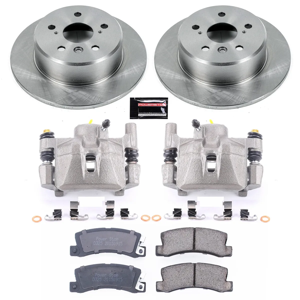 Z17 Direct Replacement Kit: Rotors; Ceramic Pads; Calipers product image