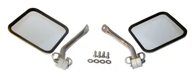 Crown Automotive Jeep Replacement RT Off-Road - Stainless Stainless Mirror Kit
