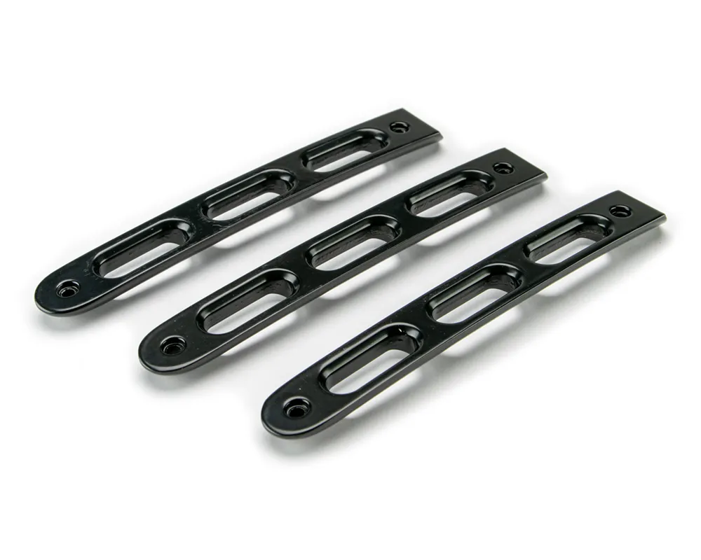 DV8 Offroad DV8 Offroad D-JP-190026-BK-3 Black Slot Door Handle Insert; 3-Pieces