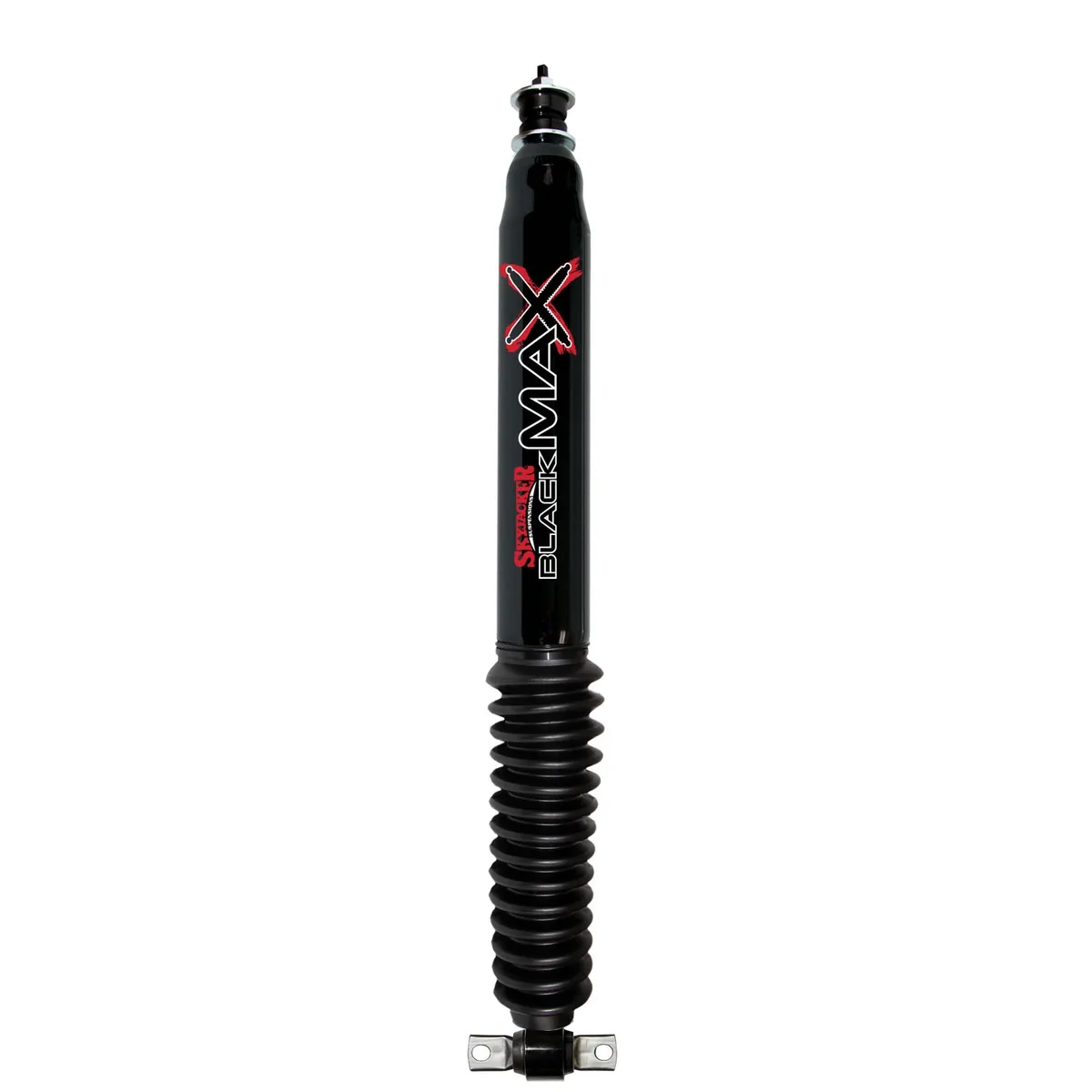 Black MAX Shock Absorber w/Black Boot 22.75 Inch Extended 13.54 Inch Collapsed 84-01 Jeep Cherokee 86-92 Jeep Comanche 93-04 Jeep Grand Cherokee 97-06 Jeep TJ 97-06 Jeep Wrangler Skyjacker product image