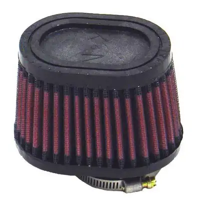 K&N 1-3/4FLG O/S, 4 X 3B, 3 X 2T, 2-3/4H, OVAL Universal Rubber Filter