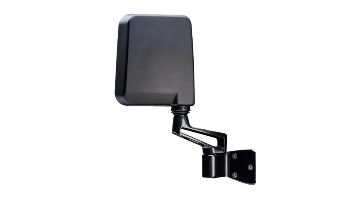 Door Mirror Kit; For Use w/Body Armor 4x4 Trail Doors; Pair; Manual Mirrors; product image