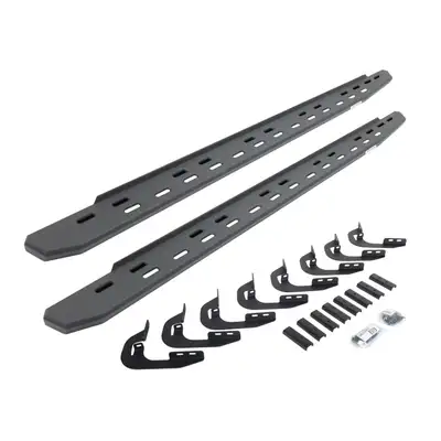 Go Rhino Go Rhino 69605880SPC - RB30 Slim Line Running Boards with Mounting Bracket Kit - Textured Black