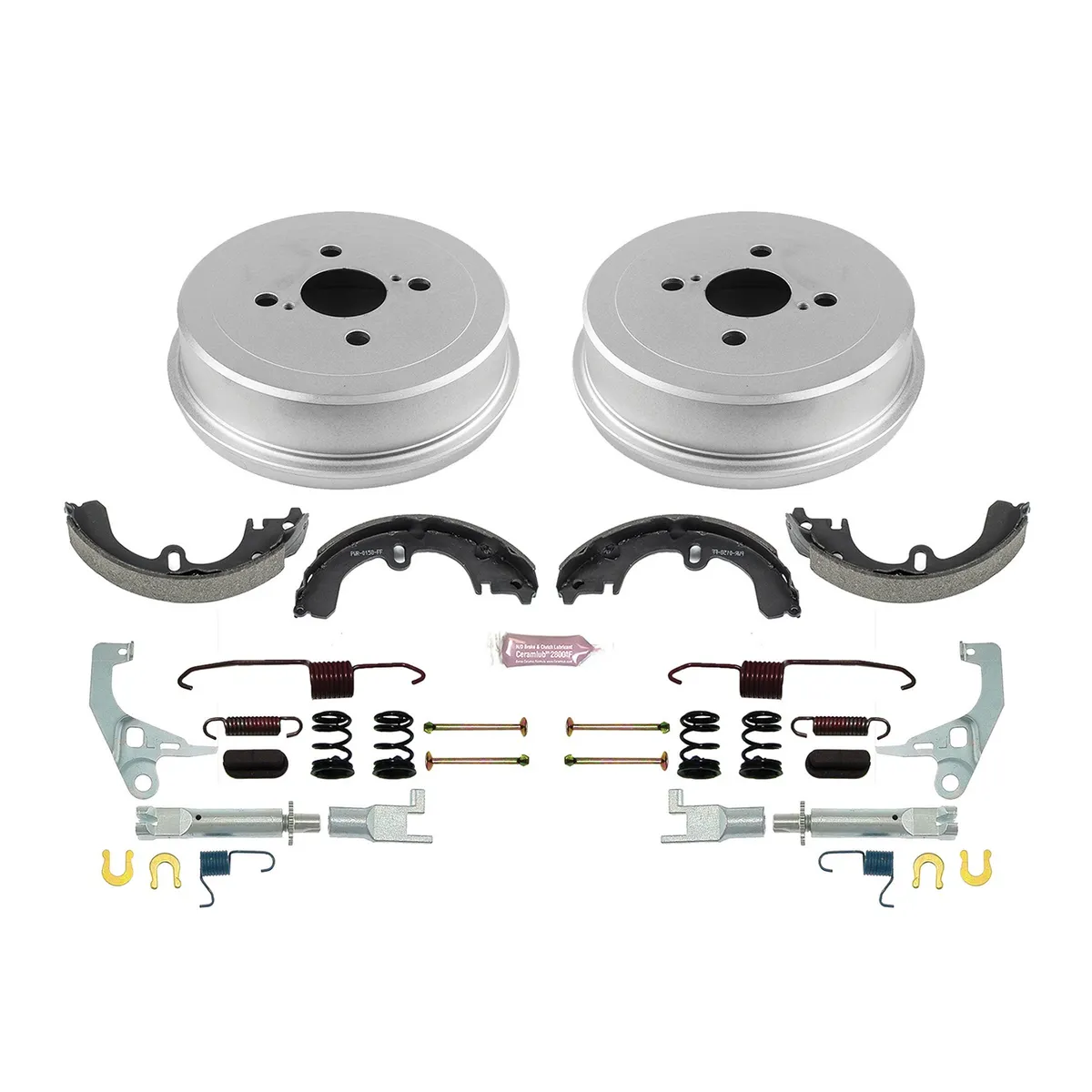 Autospecialty Drum Kit Rear 1998-2002 Chevy Prizm 1993-1999 Toyota Corolla product image