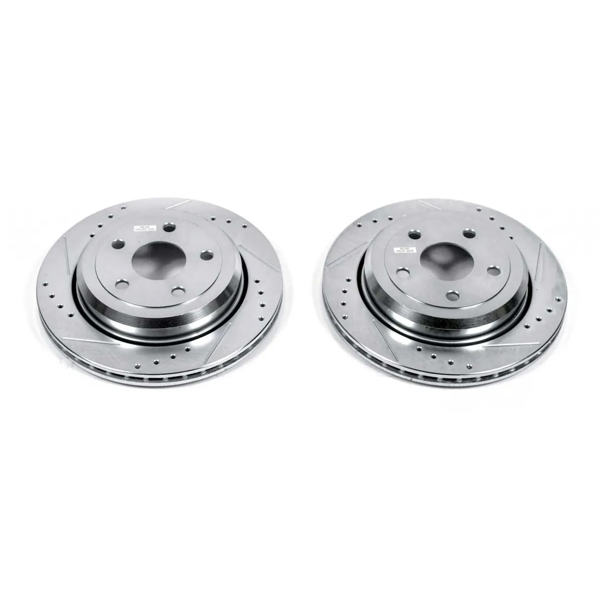 Drilledslotted Rotor Pair Rear 2015-11 Dodge Durango 2011 Jeep Grand Cherokee 2012 Jeep Grand Cherokee product image