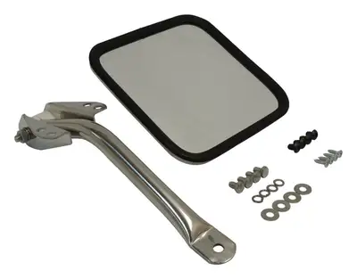 Crown Automotive Jeep Replacement Mirror Kit 1955-1983 CJ-5;1955-1975 CJ-6;1976-1986 CJ-7;1981-1986 CJ-8;