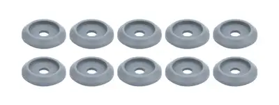 Allstar Performance Body Bolt Washer Plastic Silver 10pk