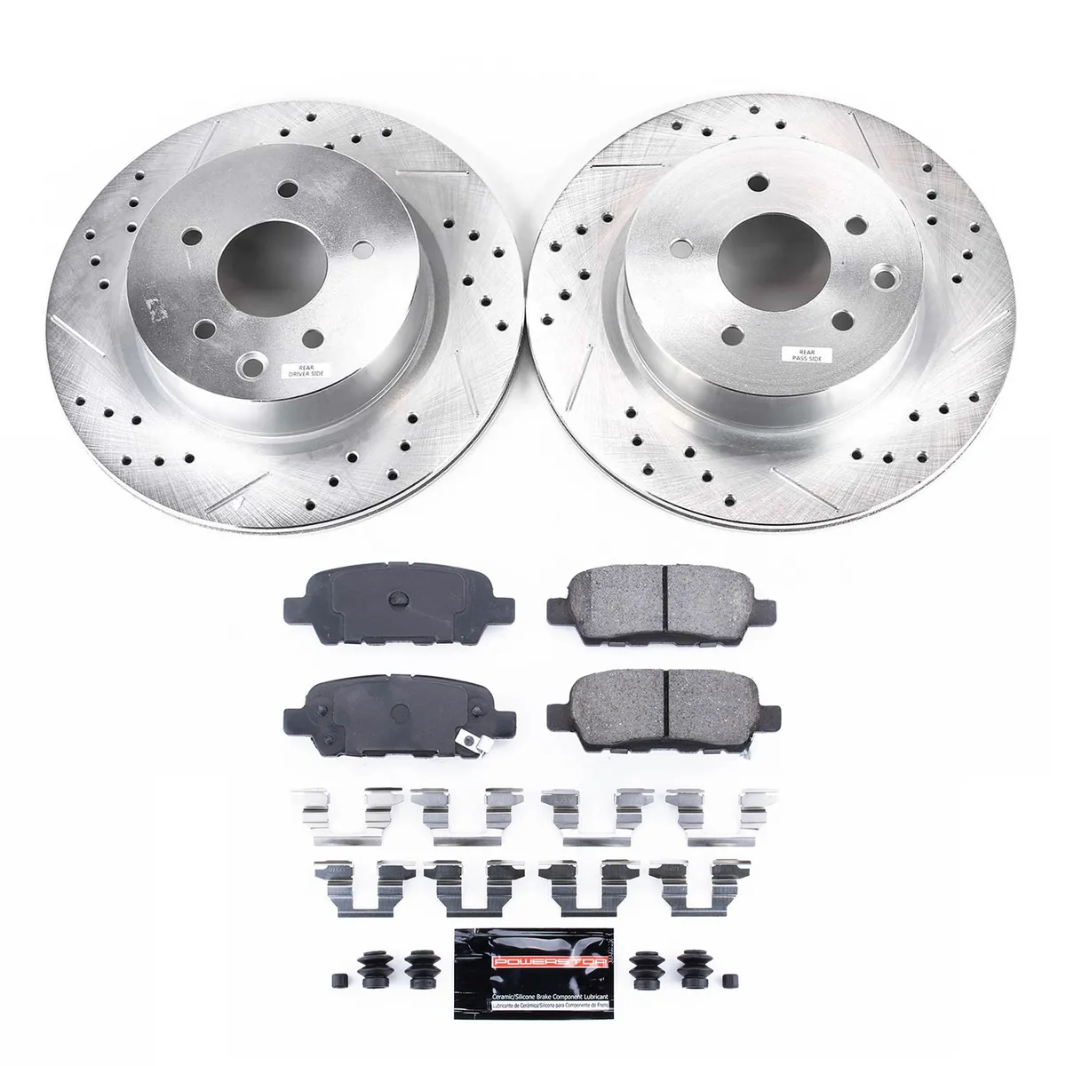 Z23 Evolution Brake Kit Rear 2008-2012 Infiniti Ex35 2013 Infiniti Ex37 2011-2012 Infiniti G25 2011- product image
