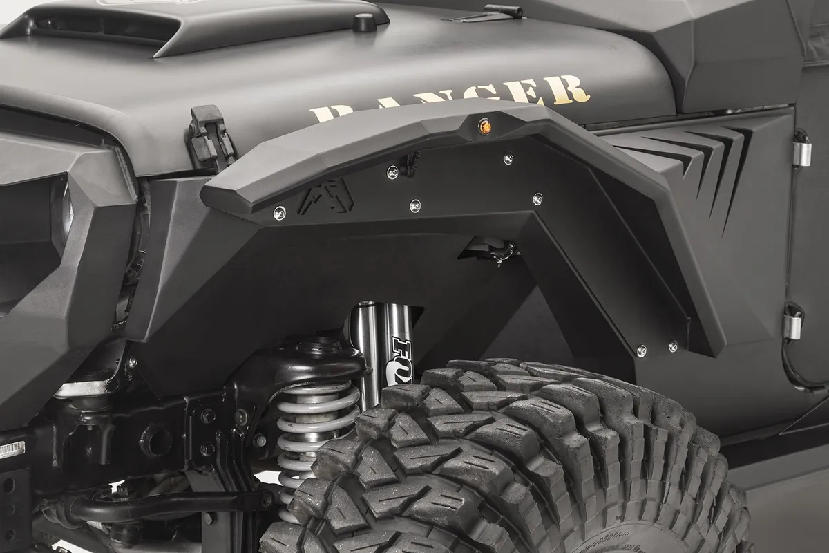 Jeep JK Front Fender Gill Box Jeep JL Front Fender Gill Box must use base fender JL2000-1 or JL2006-1 product image