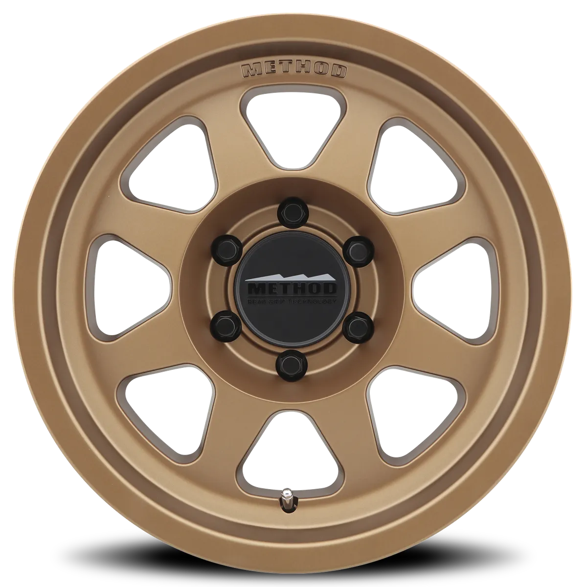 Aluminum Wheels 17x8.5 Bead Grip MR701 Bolt Pattern 6 On 139.7 Offset 0 Lip Size 1.81 Method Bronze BRZ Method product image