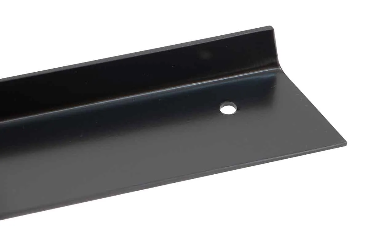 Jeep CJ5 Rocker Guards for 55-83 CJ5 Black Powdercoat Stainless Kentrol product image