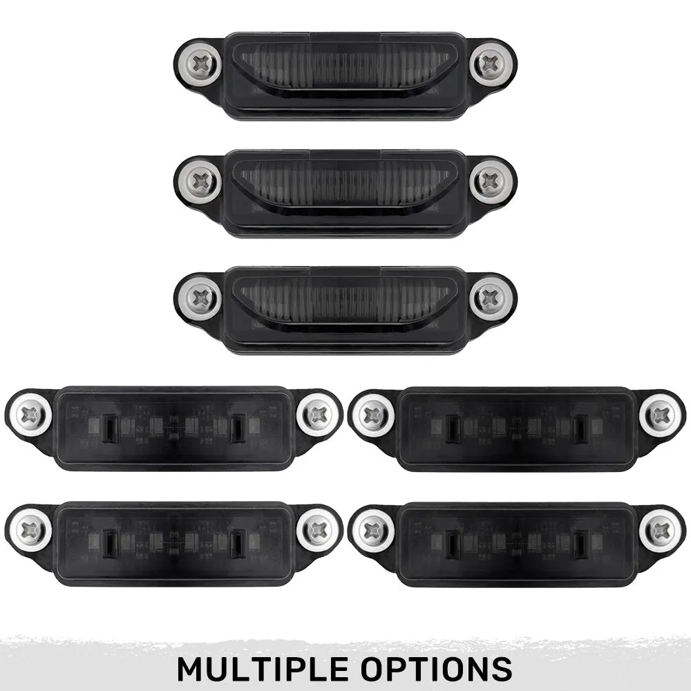 Dodge 21-25 RAM 1500 Trx 7-Pc Fender & Hood Light Kit Smoked Lens White or Amber LED Running Lights w/ Startup Light Sequence - Multiple Options product image