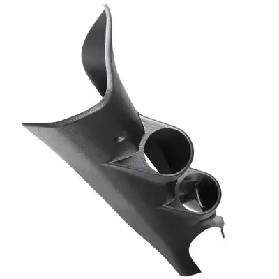 AutoMeter 15c Mustang (Coupe) 21/16in Replacement Dual Apillar Gauge Mount Black Text