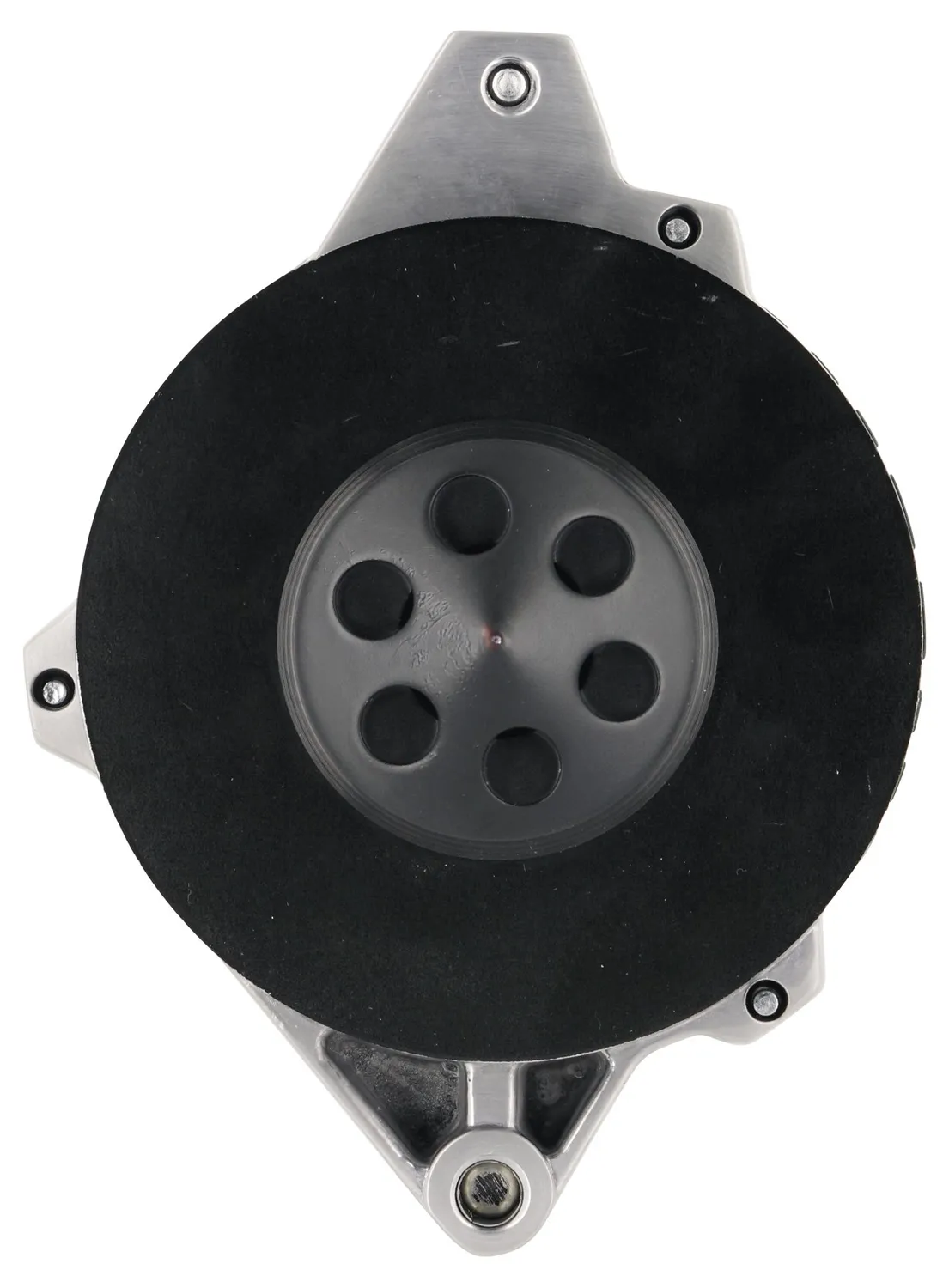 Alternator; CS130; Straight Mounting; 140 Amp; 95 Idle; 1 Groove V Type Pulley; Polished; product image
