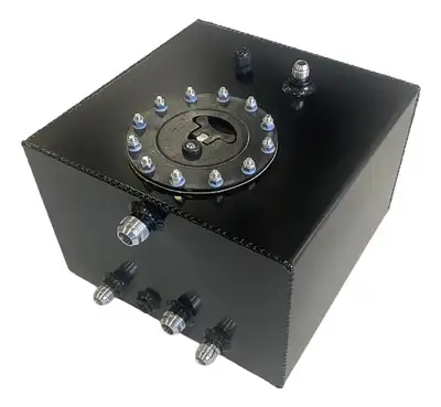 RCI Tank 5 Gal Alum Fuel Cooler Black