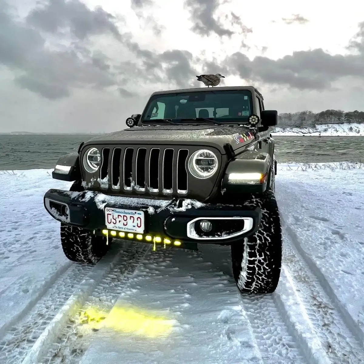 ORACLE Lighting Skid Plate with Integrated LED Emitters for Jeep Wrangler JL and Gladiator JT product image