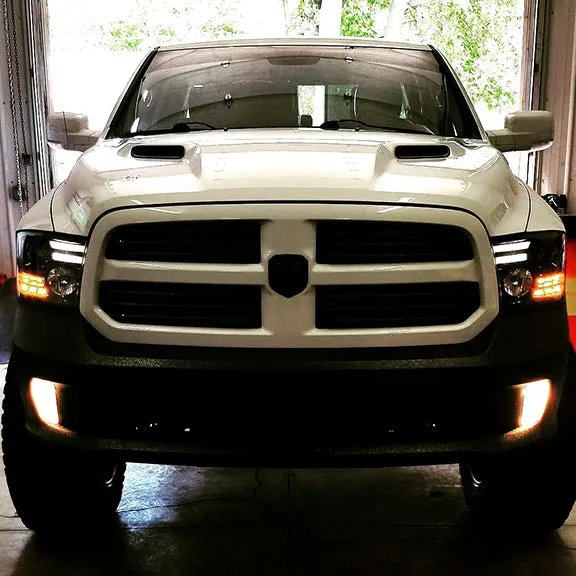 Dodge RAM 14-19 1500 Classic Body Style w OEM Projectors And 15-18 25003500 w OEM Projectors - Projector Headlights w product image