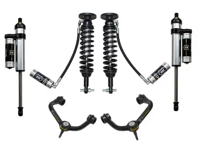 ICON Vehicle Dynamics Pricing Only 2014 Ford F150 4WD 1.75-2.63inch Stage 4 Suspension System w Tubular Ucaorder Components 91810 1 98500dj 1 97720p 1