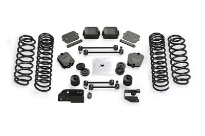 TeraFlex 18c Jeep Wrangler JL 4dr: 3.5in Coil Spring Base Lift Kit – no Shocks
