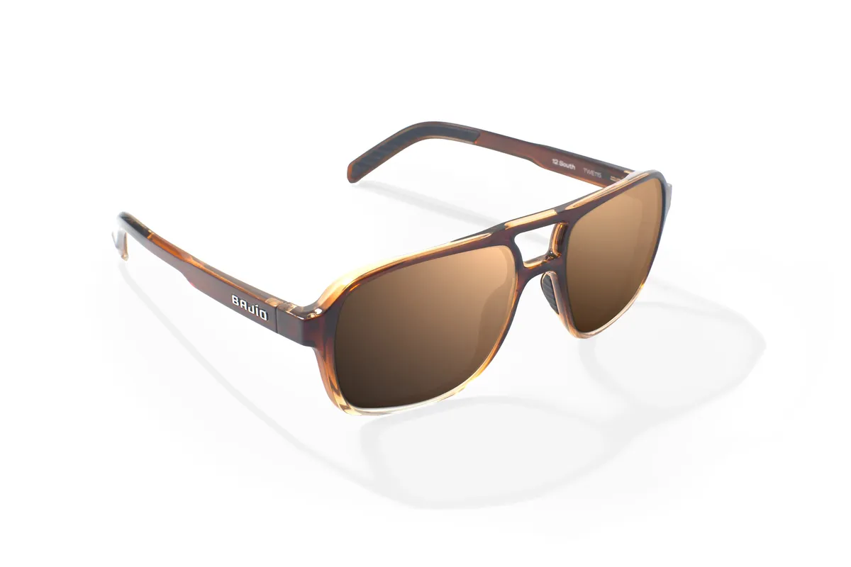 12 South Gray pc Whiskey Fade Gloss Sunglasses product image