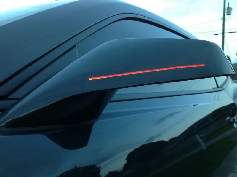 Chevy Camaro ORACLE Concept Side Mirrors - No Color - Dual Intensity Concept Side Mirrors - Camaro No Color product image