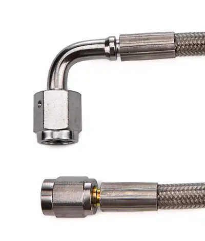 Redhorse Performance Straight 3 to 90 Degree 3 12in Pre Assembled Brake Line