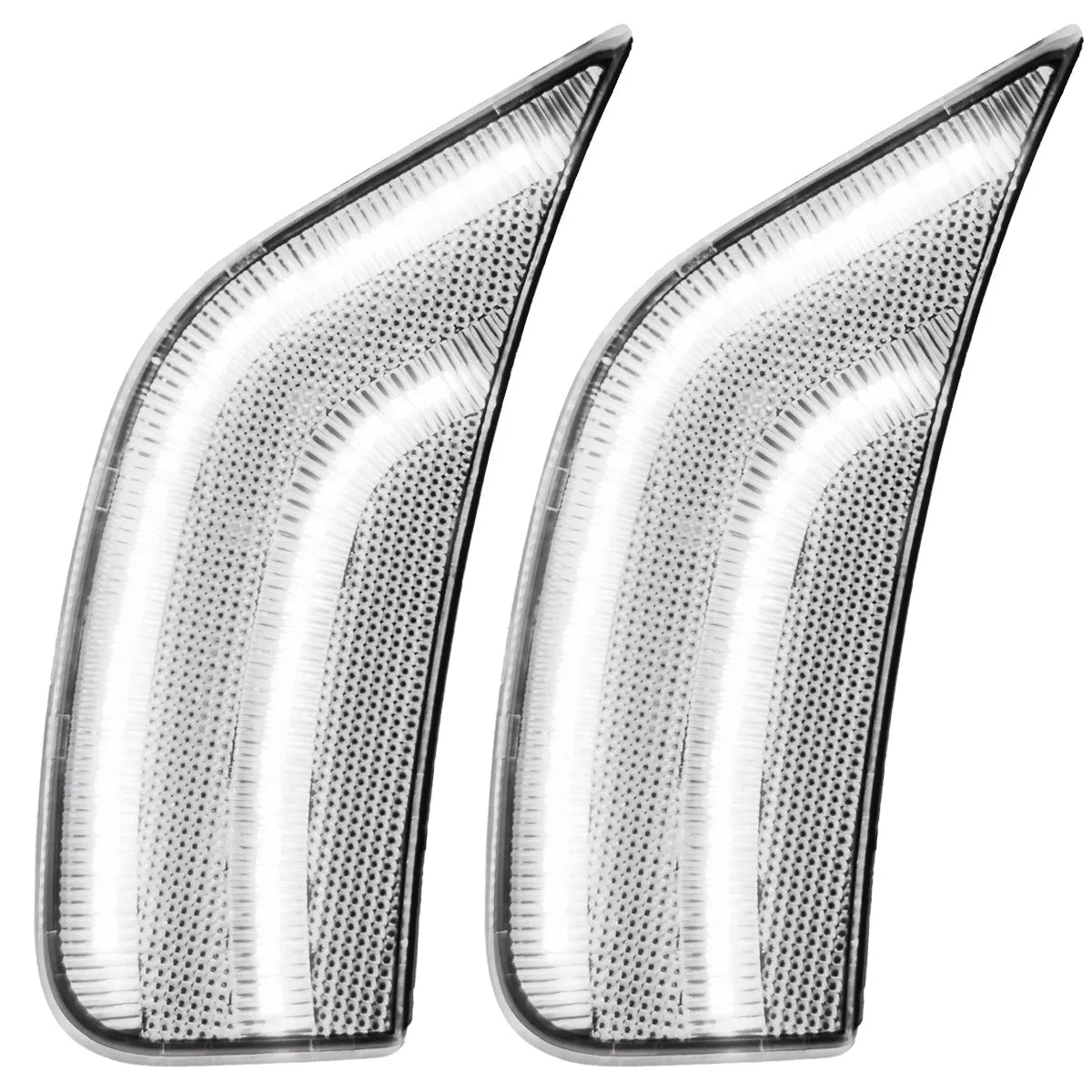 Cadillac 21-24 Escalade & Gmc 21-24 Yukon/Yukon Xl/Yukon Denali (5th Gen) & 21-24 Chevy Tahoe/Suburban (5th Gen) LED Front Fender Lens White or Amber Leds - Smoked or Clear Lens product image