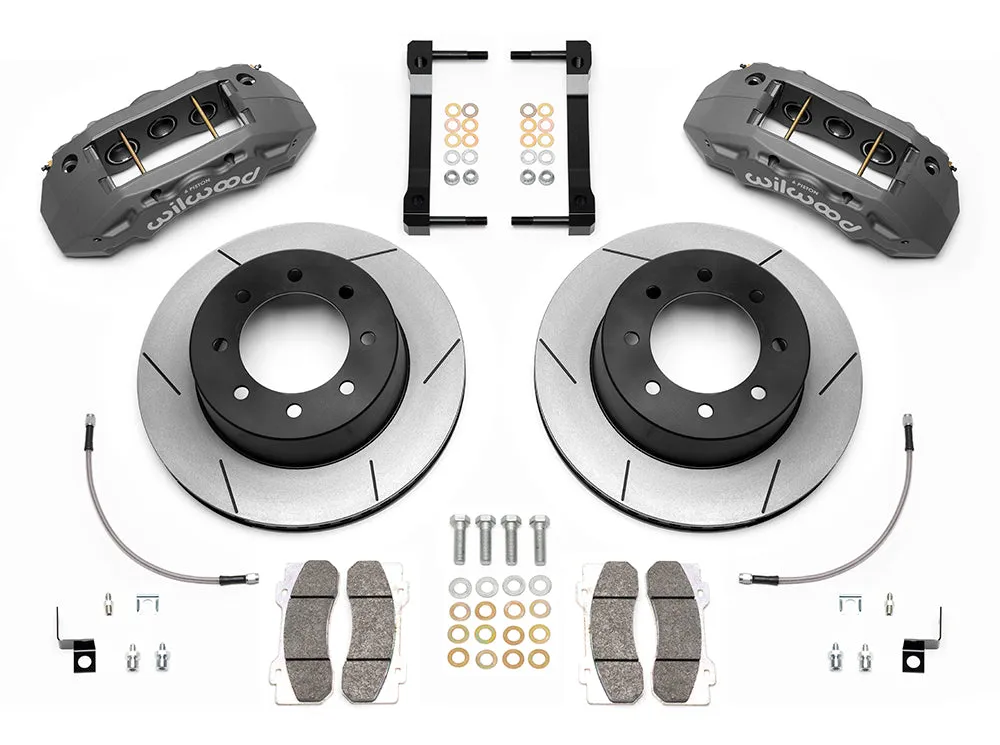1317 F250/F350 4WD Kit Rear Tx6r 15.50 Rotor Red W/Lines product image