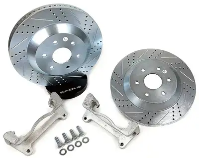 Baer Brake Systems 18c Wrangler/20c Gladiator Big Claw Performance Rotors Rear